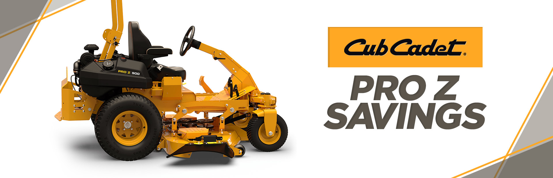 Cub Cadet: PRO Z Savings